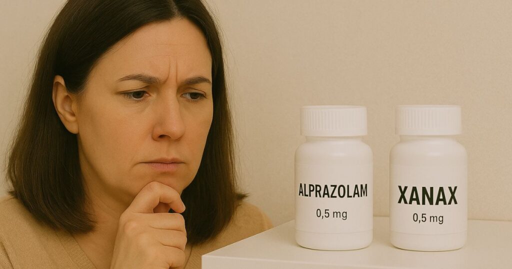 Alprazolam and Xanax
