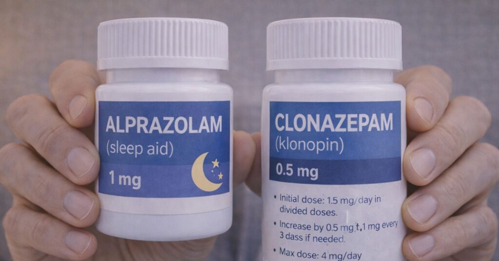 Alprazolam Vs Clonazepam